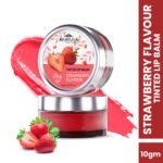 AyurYuga Strawberry Gloss SOFT Tinted Lip Balm & Cheek Tint | Ultra Hydrating Rose – Dual-Action Moisturizer for Lips and Cheeks with Natural Soft Rosy Tint for Everyday